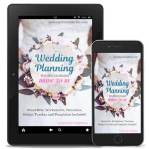 Wedding Budget Made Easy!