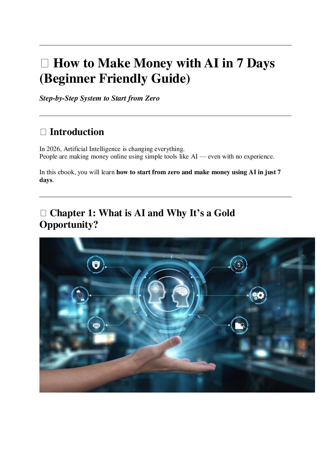 How to Make Money with AI in 7 Days (Beginner-Friendly Guide) - Image 5